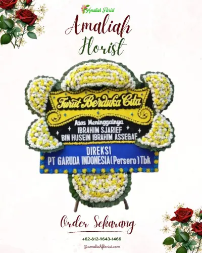 Papan Bunga Duka di Sindangbarang